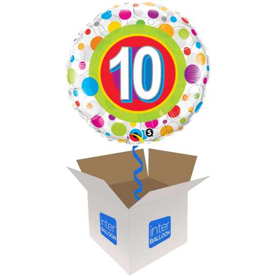 10th Birthday Balloons