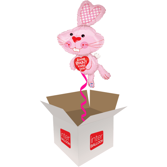 46" Some Bunny Loves You - Sorry but this balloon is sold out