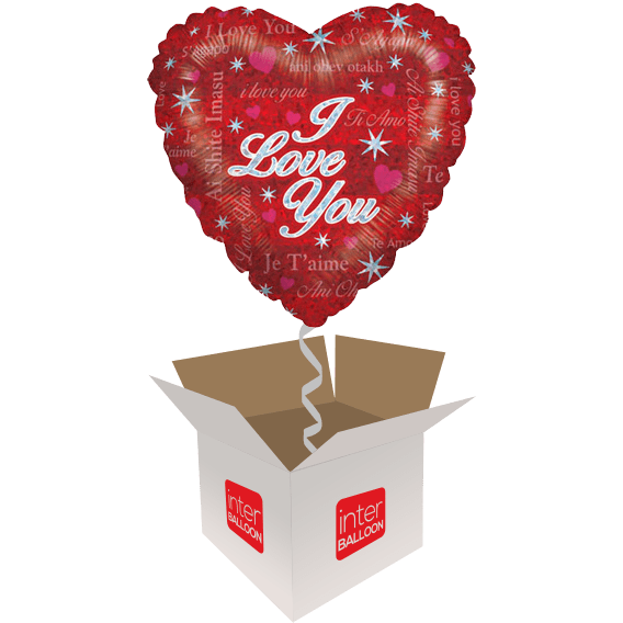 Sparkling I Love You - Sorry but this balloon is sold out