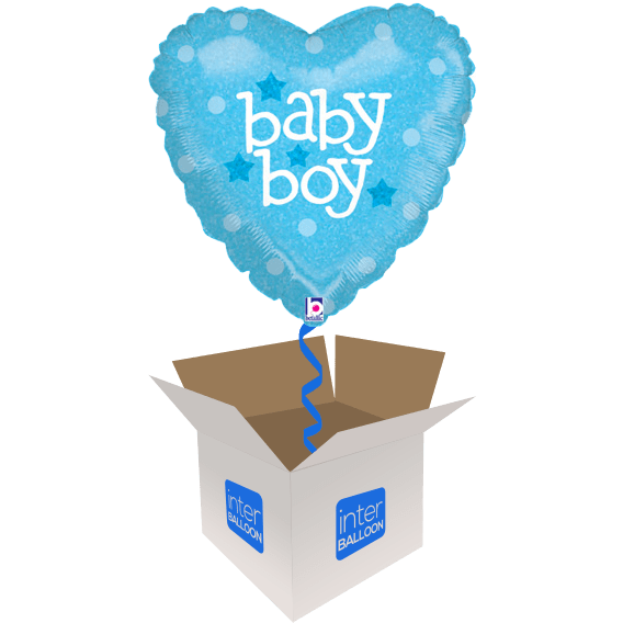 Baby Boy Blue Stars - Sorry but this balloon is sold out