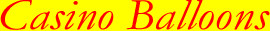 Casino Balloon Helium Balloon UK by the Casino UK Helium Balloon Delivery Service that believes in a thing called Casino Balloons!