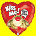 Smoocherlloon the kiss me quick Helium Balloons in a Box!
