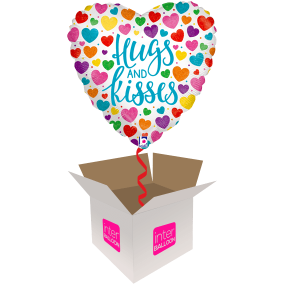 I Love You Balloon - hugs and kisses – Barry's Balloons